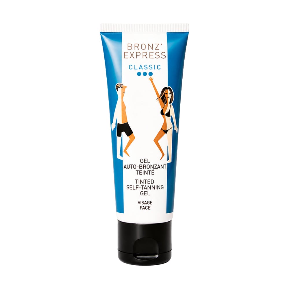 Автозасмага для обличчя Academie Bronz'Express Tinted Self-Tanning Gel, 75 мл